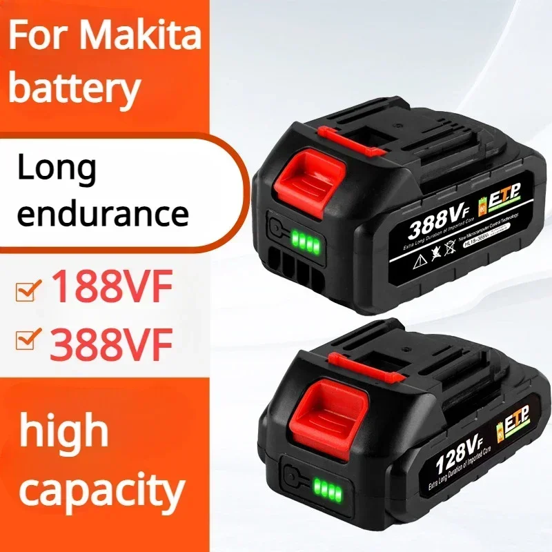 Power Tools Spare Parts - 18V 128VF 388VF Large Capacity Li-Battery