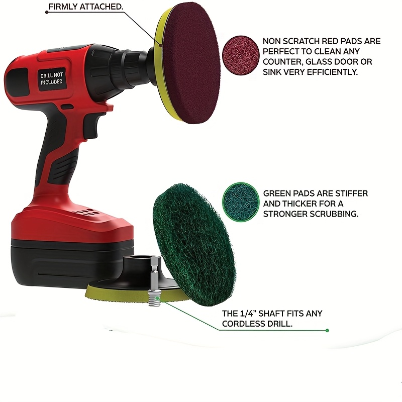 Car Electric Drill Brush Kit E - огляд і ціна Power Tools Spare Parts