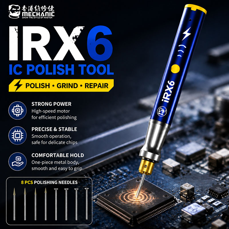 MECHANIC IRX6 Electric Grinder - огляд і ціна Power Tools Book