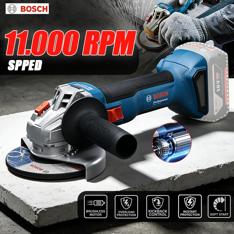 BOSCH GWS 18V-8 Cordless Angle - огляд і ціна Power Tools Grinder