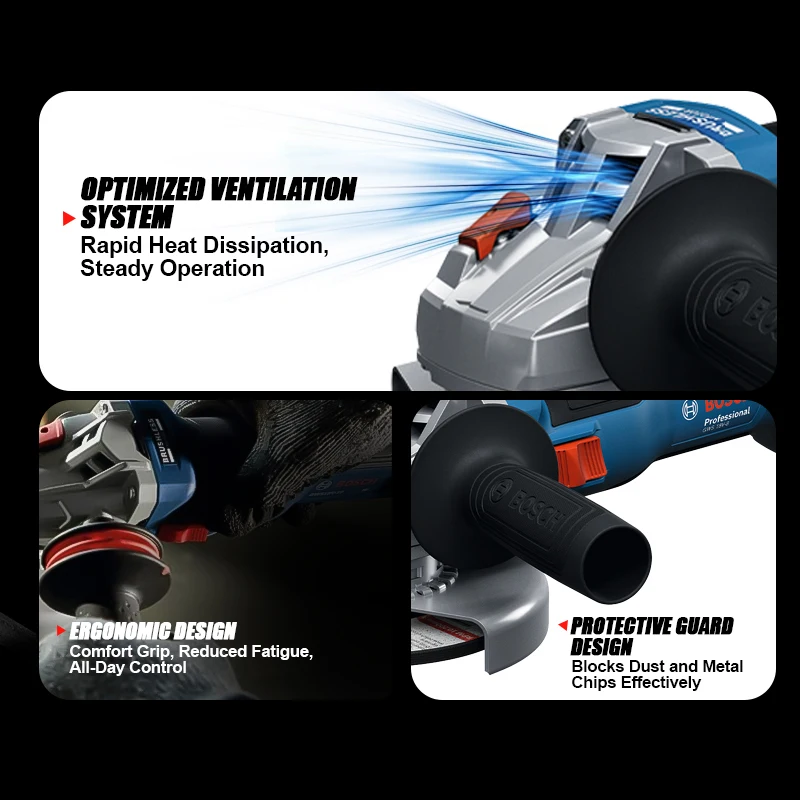 BOSCH GWS 18V-8 Cordless Angle - огляд і ціна Power Tools Grinder