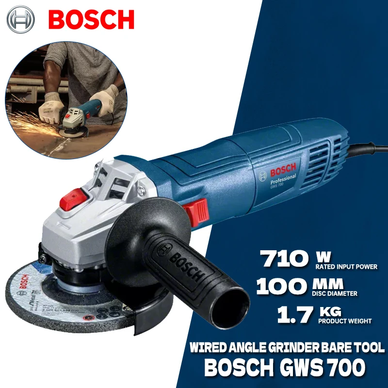 BOSCH GWS 700 Wired Angle Grin - огляд і ціна Power Tools Grinder