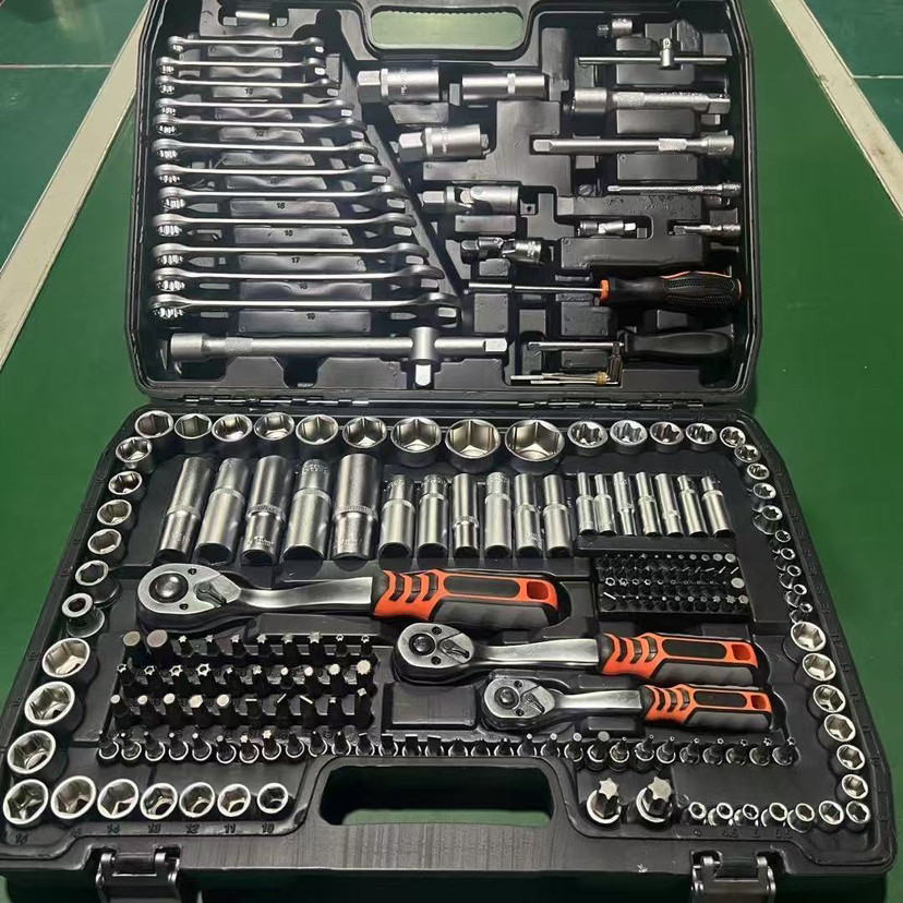 216-Piece DIY Auto Repair Tool - огляд і ціна Power Tools Kit Set