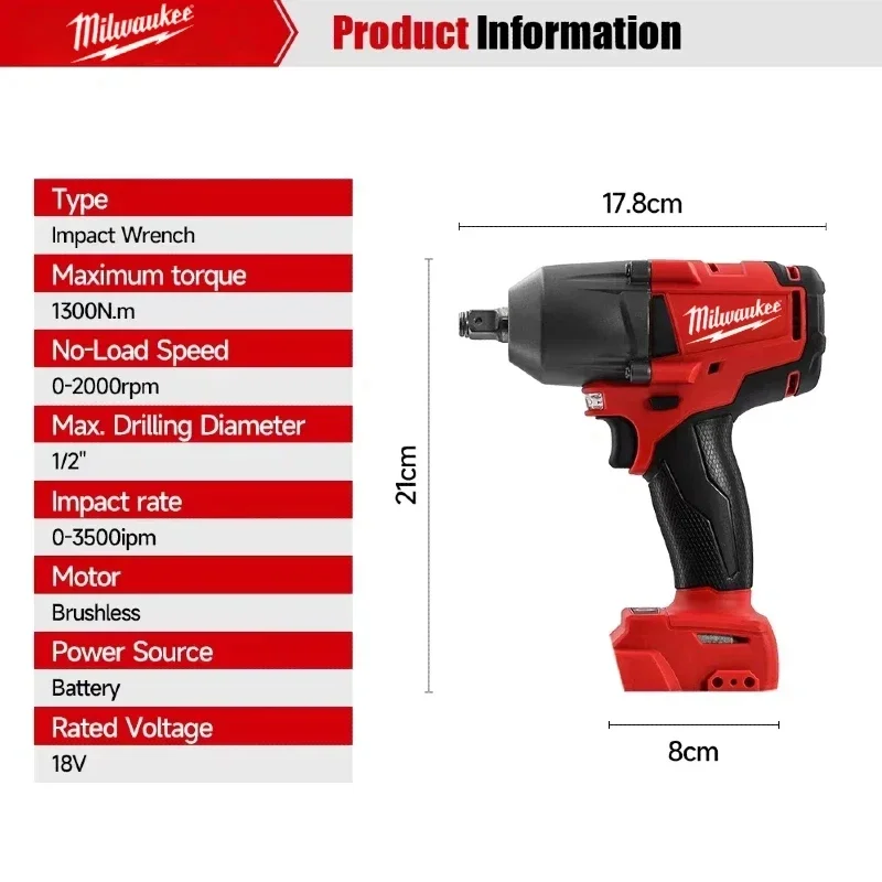 Milwaukee Brushless Cordless P - огляд і ціна Power Tools Spare Parts