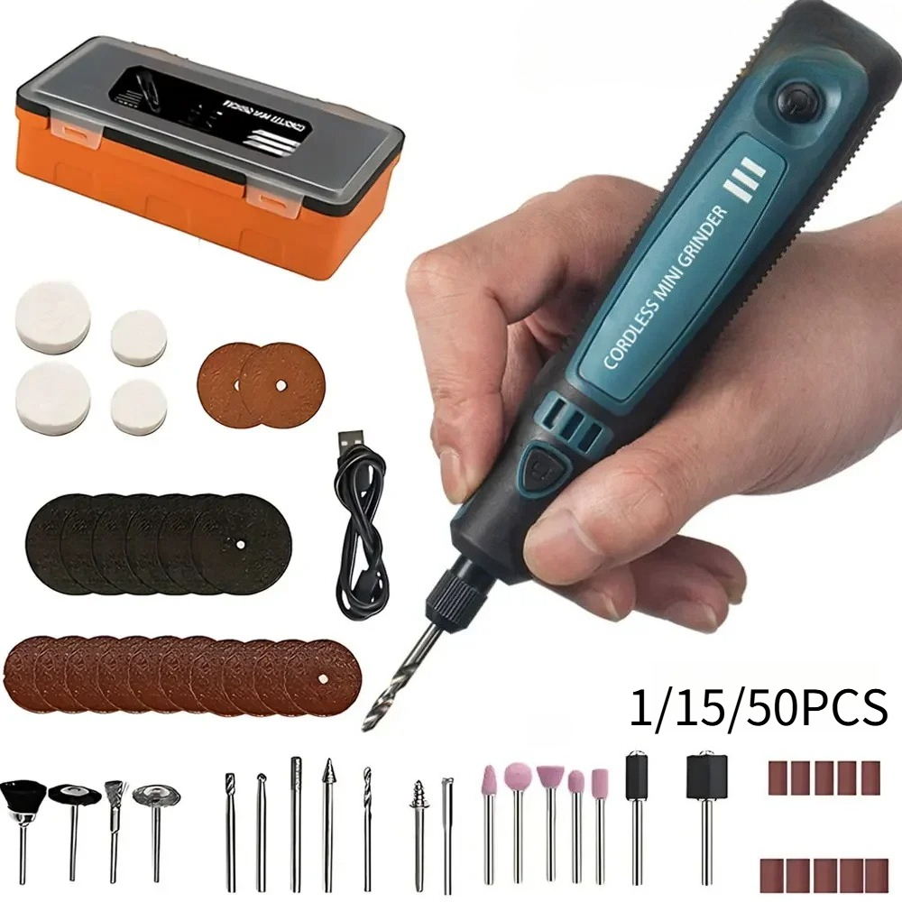 USB Cordless Electric Grinder  - огляд і ціна Power Tools Kit Set
