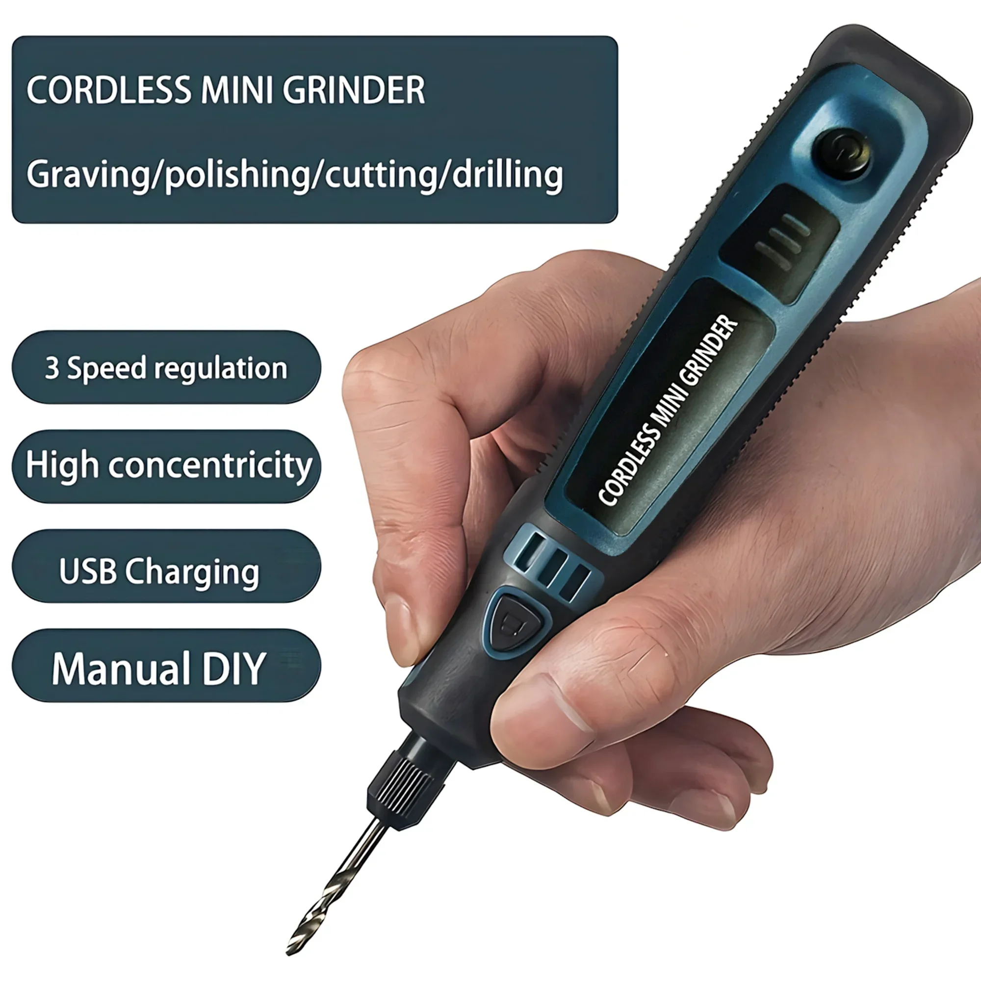 USB Cordless Electric Grinder  - огляд і ціна Power Tools Kit Set