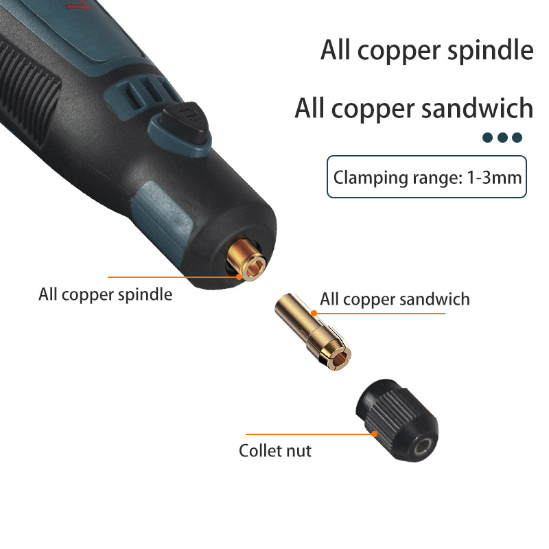 USB Cordless Electric Grinder  - огляд і ціна Power Tools Kit Set