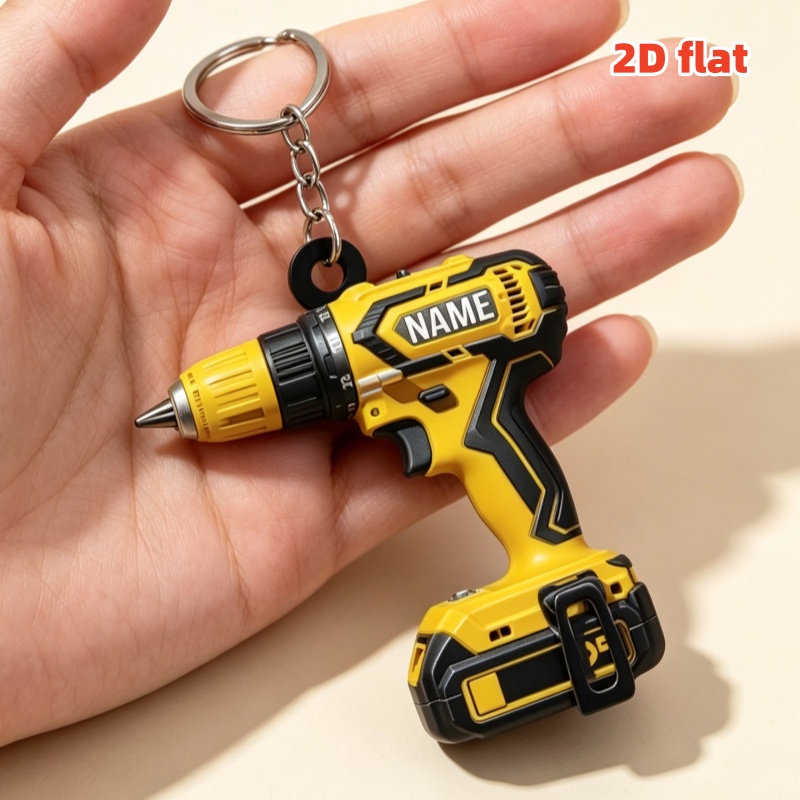 Custom Name Power Drill Keycha - огляд і ціна Power Tools And Names
