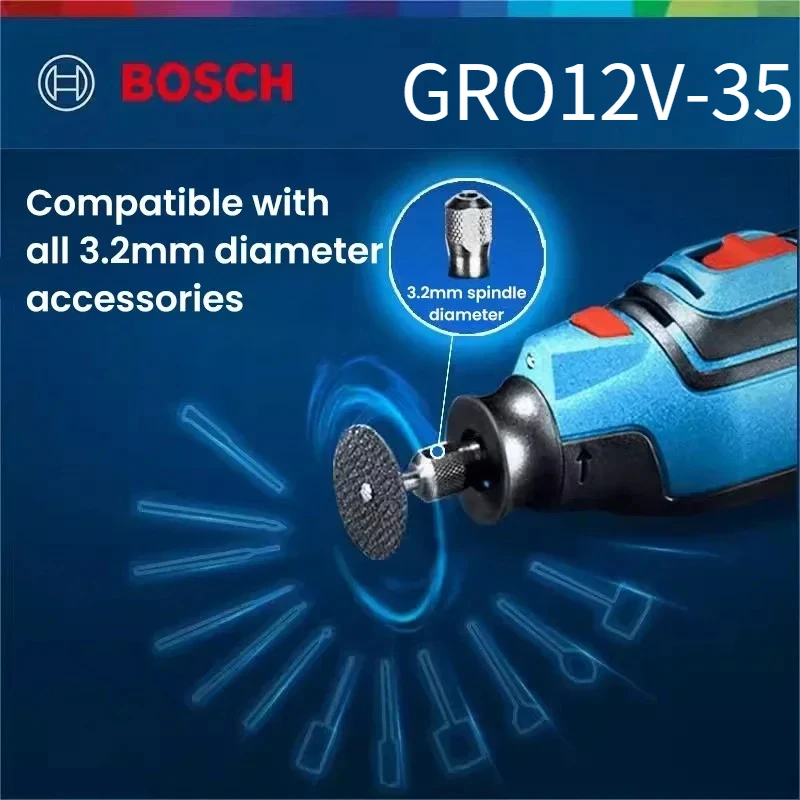 Bosch GRO 12V-35 12V Cordless  - огляд і ціна Power Tools Grinder