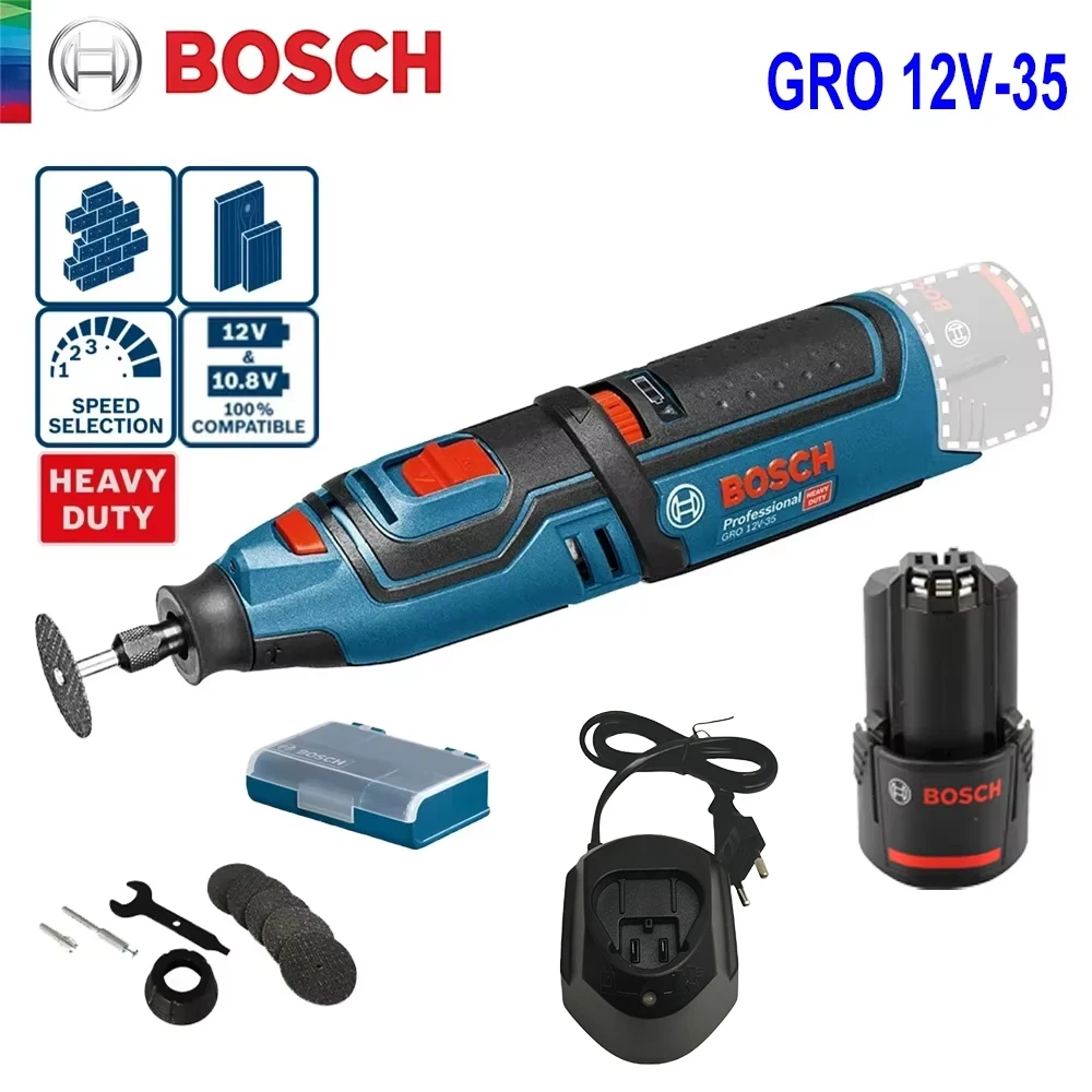 Bosch GRO 12V-35 Cordless Grin - огляд і ціна Power Tools Grinder