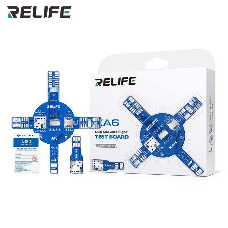 RELIFE XA6 Dual-SIM Signal Tes - огляд і ціна Power Tools Book