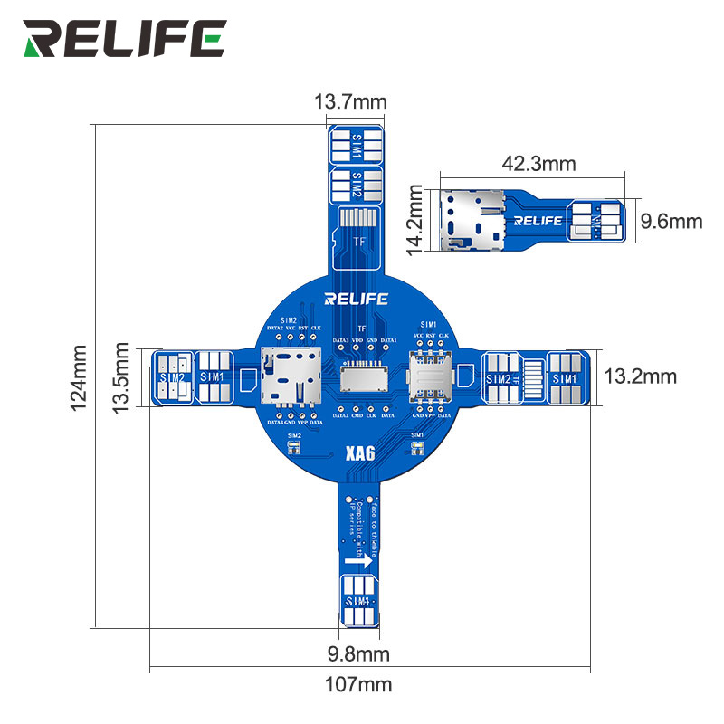 RELIFE XA6 Dual-SIM Signal Tes - огляд і ціна Power Tools Book