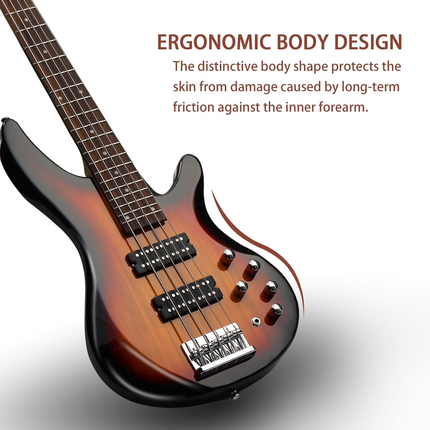 5-String Electric Bass Guitar, - огляд і ціна Power Tools Kit Set