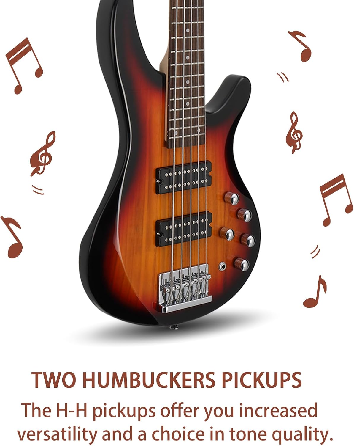 5-String Electric Bass Guitar, - огляд і ціна Power Tools Kit Set