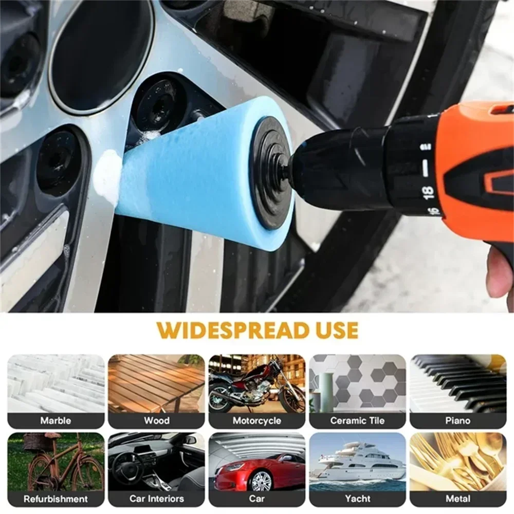 Car Drill Polishing Sponge Pad - огляд і ціна Power Tools Spare Parts