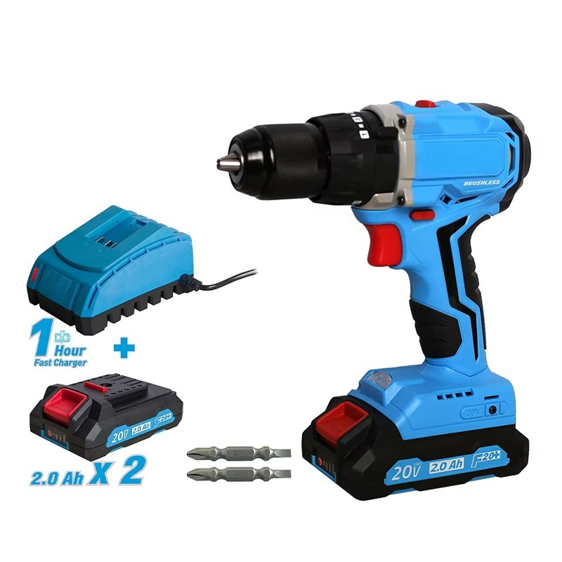 20v Cordless Brushless Drill P - огляд і ціна Power Tools Kit Set