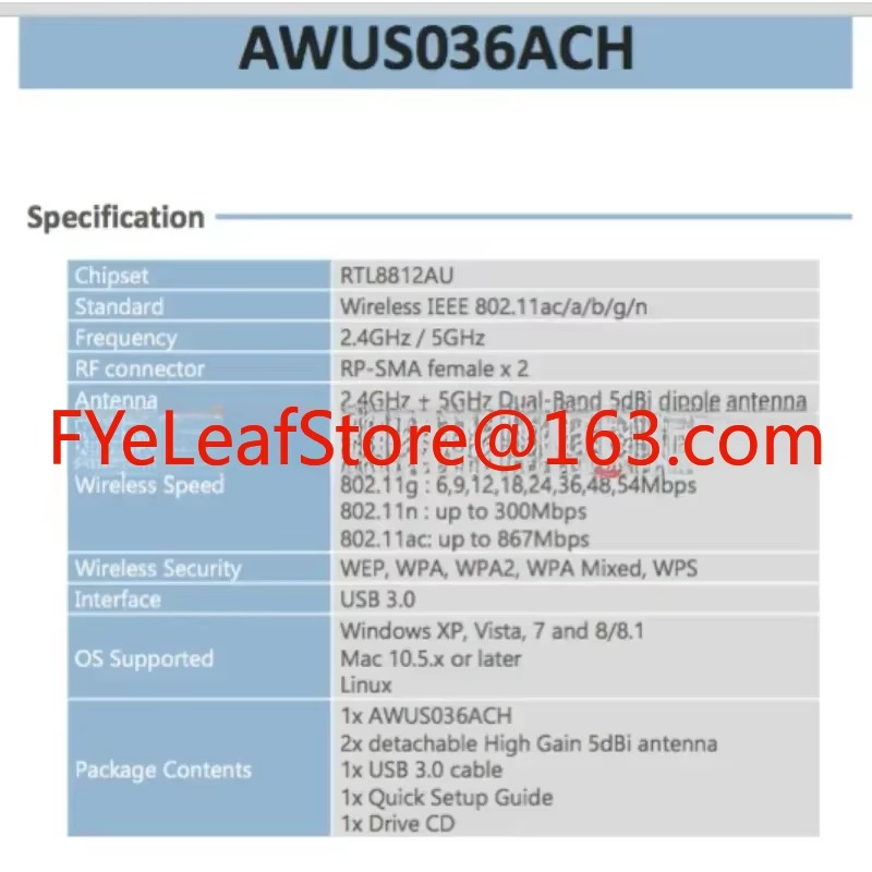 ALFA AWUS036ACH RTL8812AU Mac  - огляд і ціна Power Tools For Linux